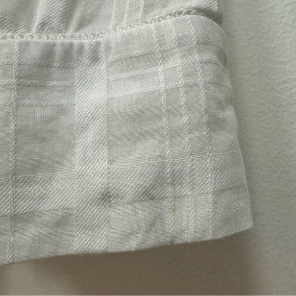 Polo Ralph Lauren Girls White Flutter Sleeve Ruffle Dress Size 12 - Picture 7 of 8